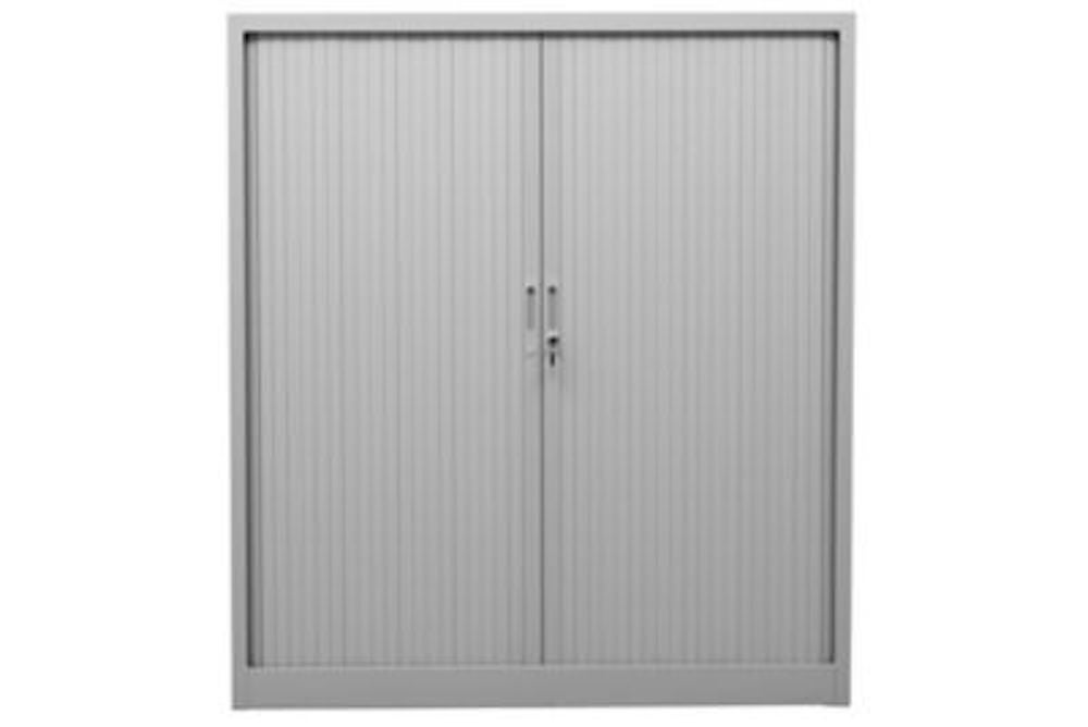 PROREGAL Rolluikkast Wezel 3 Plankhoogtes HxBxD 135 x 120 x 46 cm Grijs