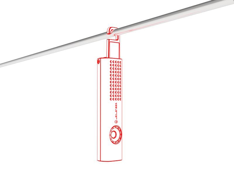 LED LENSER Taschenlampe W5R Work, 600 lm Arbeitslampe