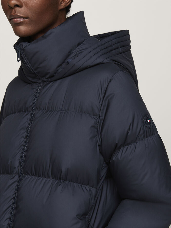 Tommy Hilfiger HW DOWN CASUAL MAXI Desert sky