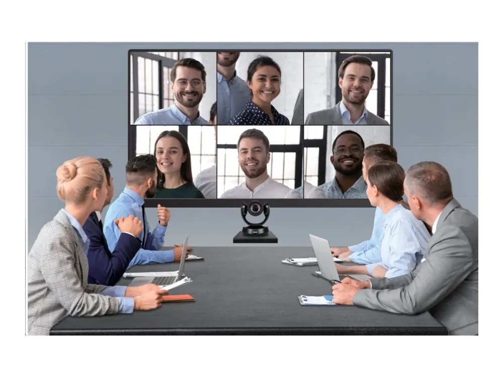 AVer CAM520 Pro3 - Konferencekamera - PTZ - farve - 8 MP - 1920 x 1080 - motoriseret - LAN - USB 3.1 Gen 1 - MJPEG, YUV, YUV2, H.264 - DC 12 V / PoE Plus