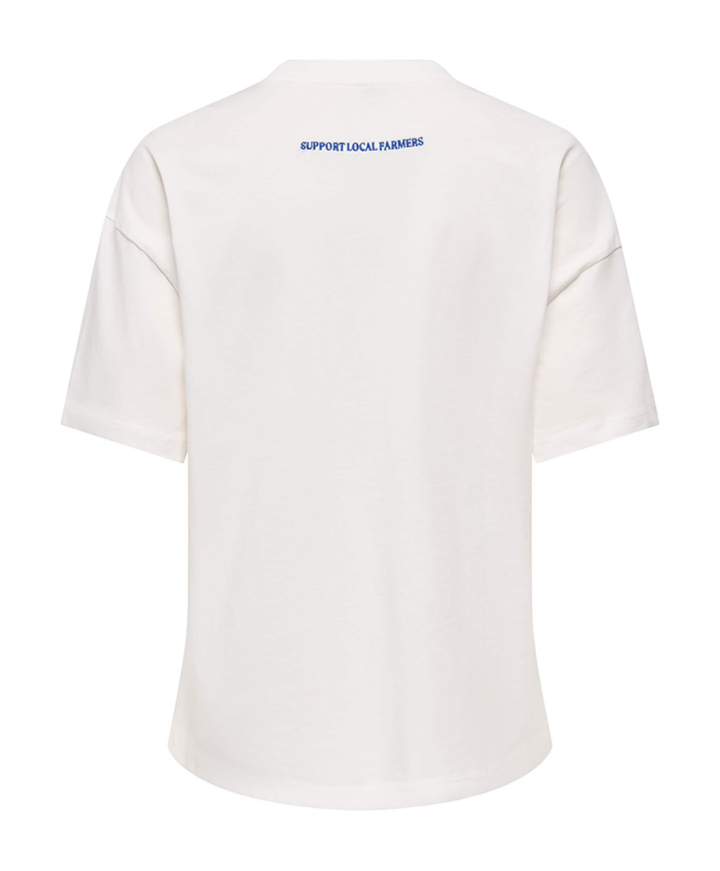 Only Dames T-shirt ecru