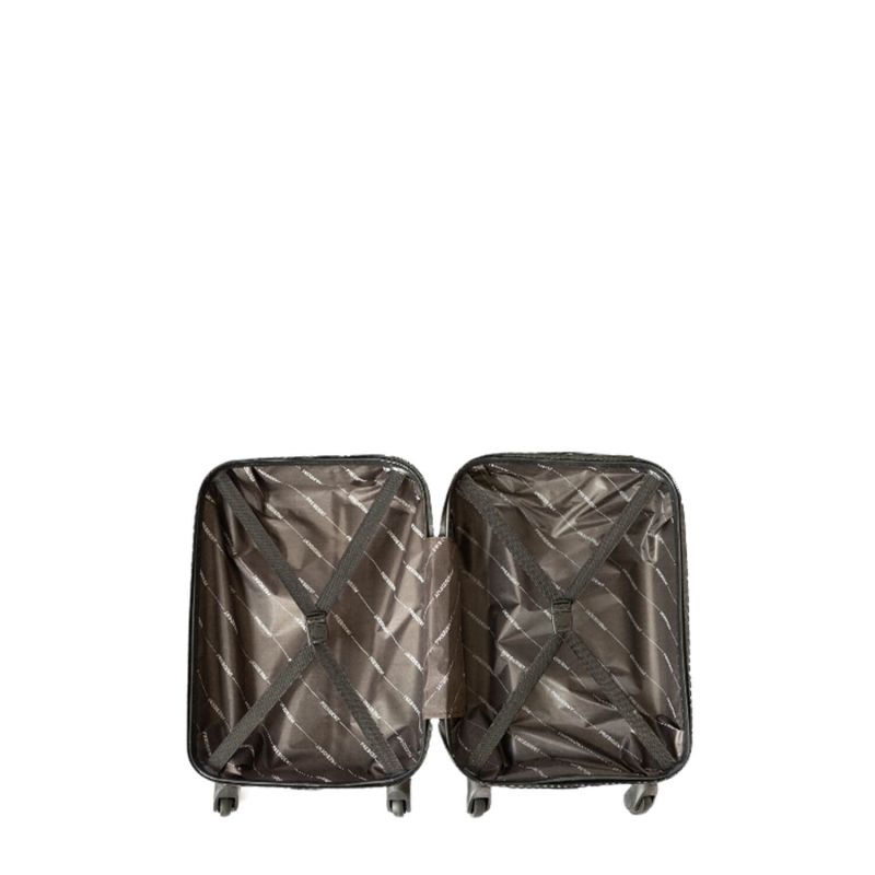 Lot de 4 valises rigides FG671 45, 55, 65 et 75 cm Turquoise