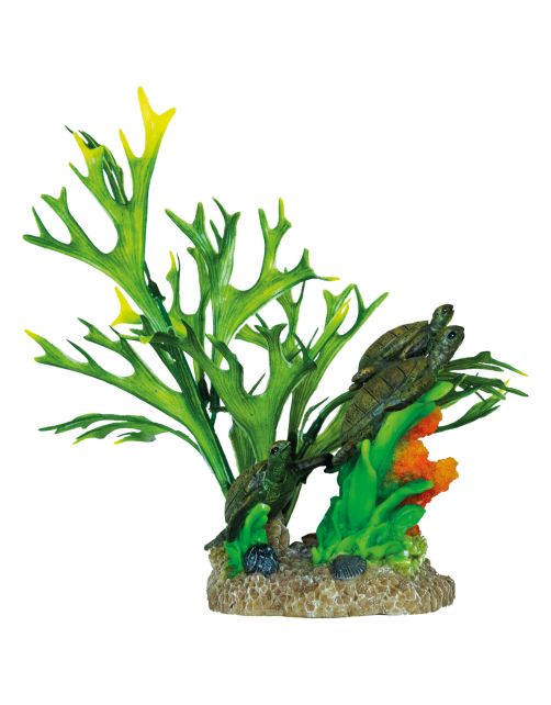 Superfish Deco Garden Turtle - Aquarium - Ornament - 14x8x27 cm