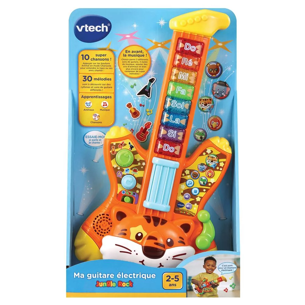 JUNGLE ROCK - GUITARE ÉLECTRIQUE TIGRE
