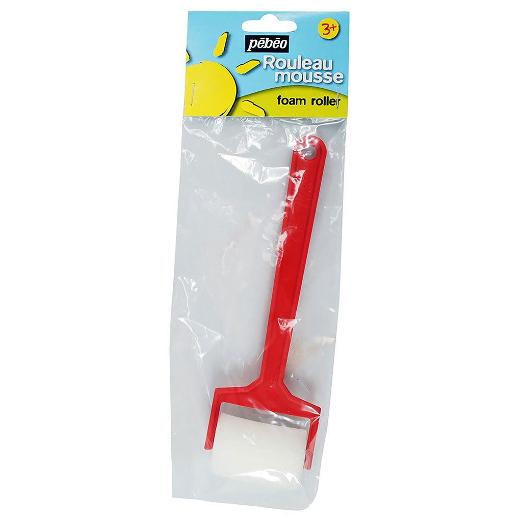 Pinceau rouleau en mousse pour enfant 45mm