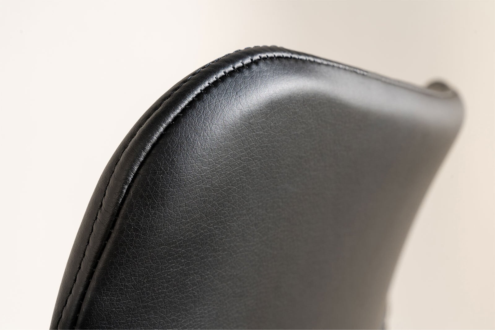 vito Chefsessel PRESTO Lederlook Schwarz