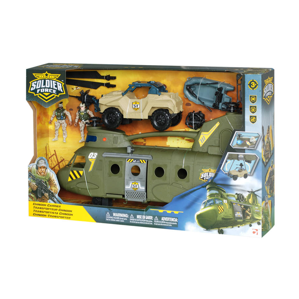 Soldier Force Chinook Carrier helikopter
