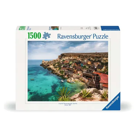 Ravensburger Puzzle - Popey Village, Malta, 1500 Teile