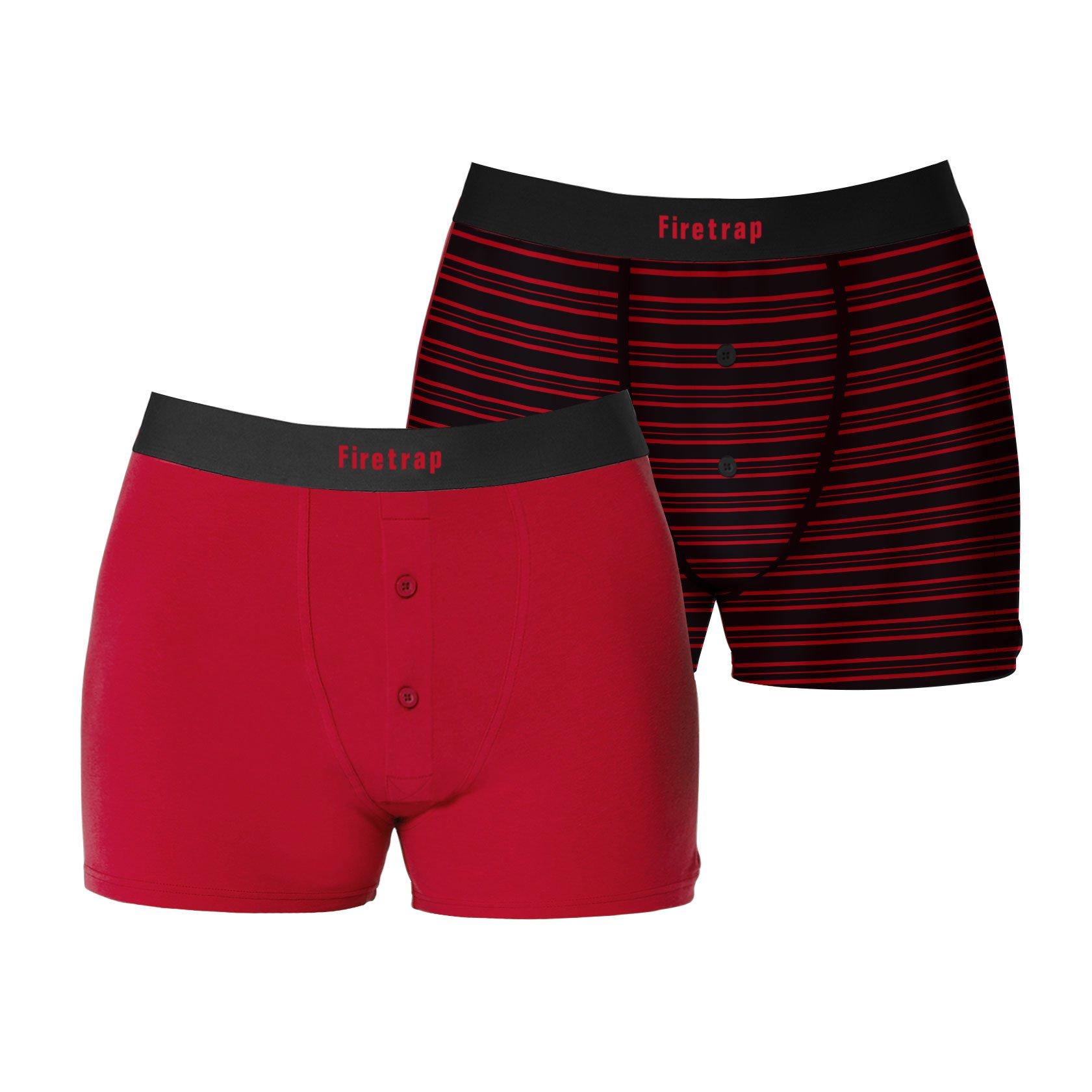 Firetrap 2 Pack Boxers