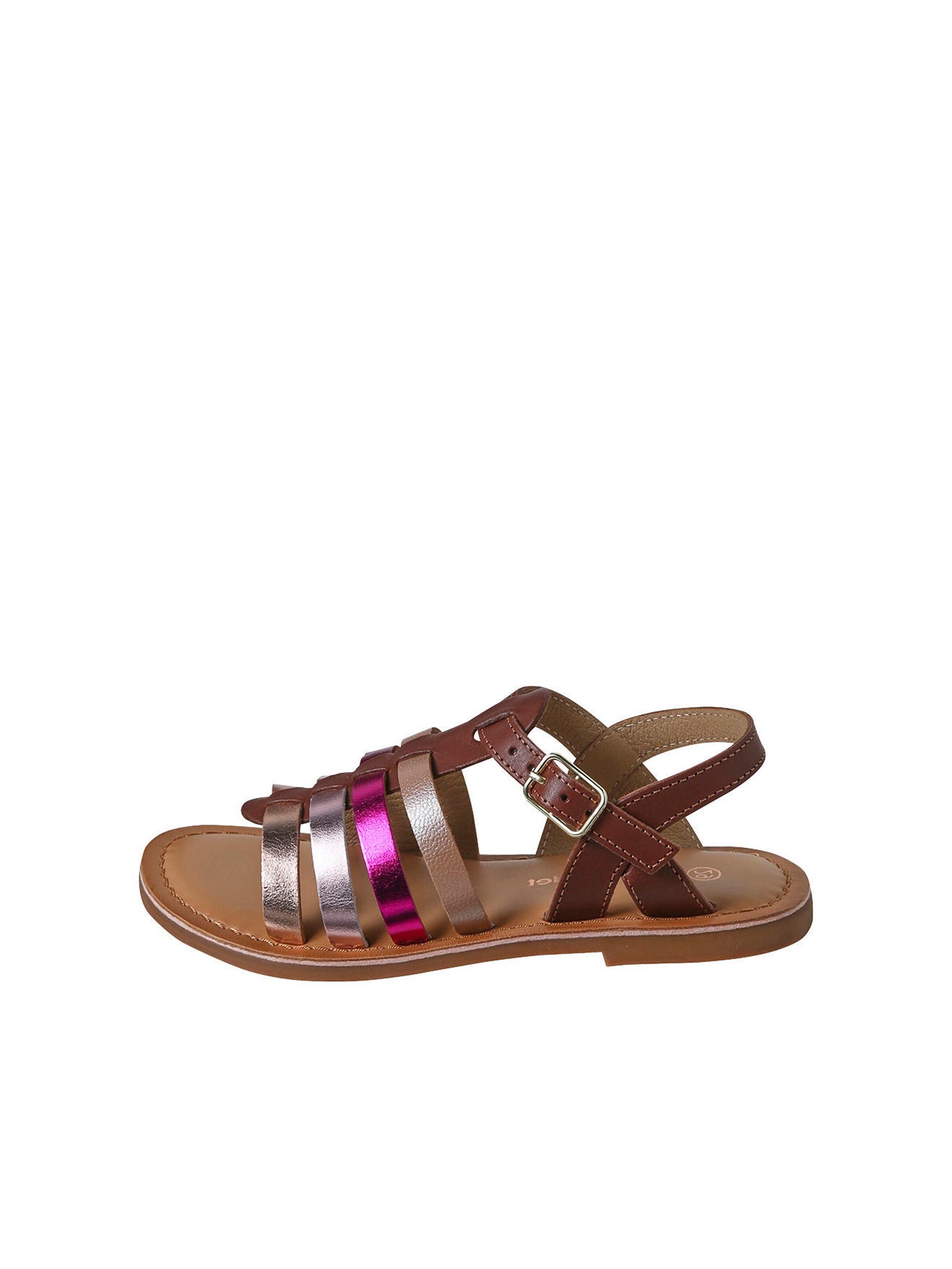 Vertbaudet Mädchen Römersandalen set braun