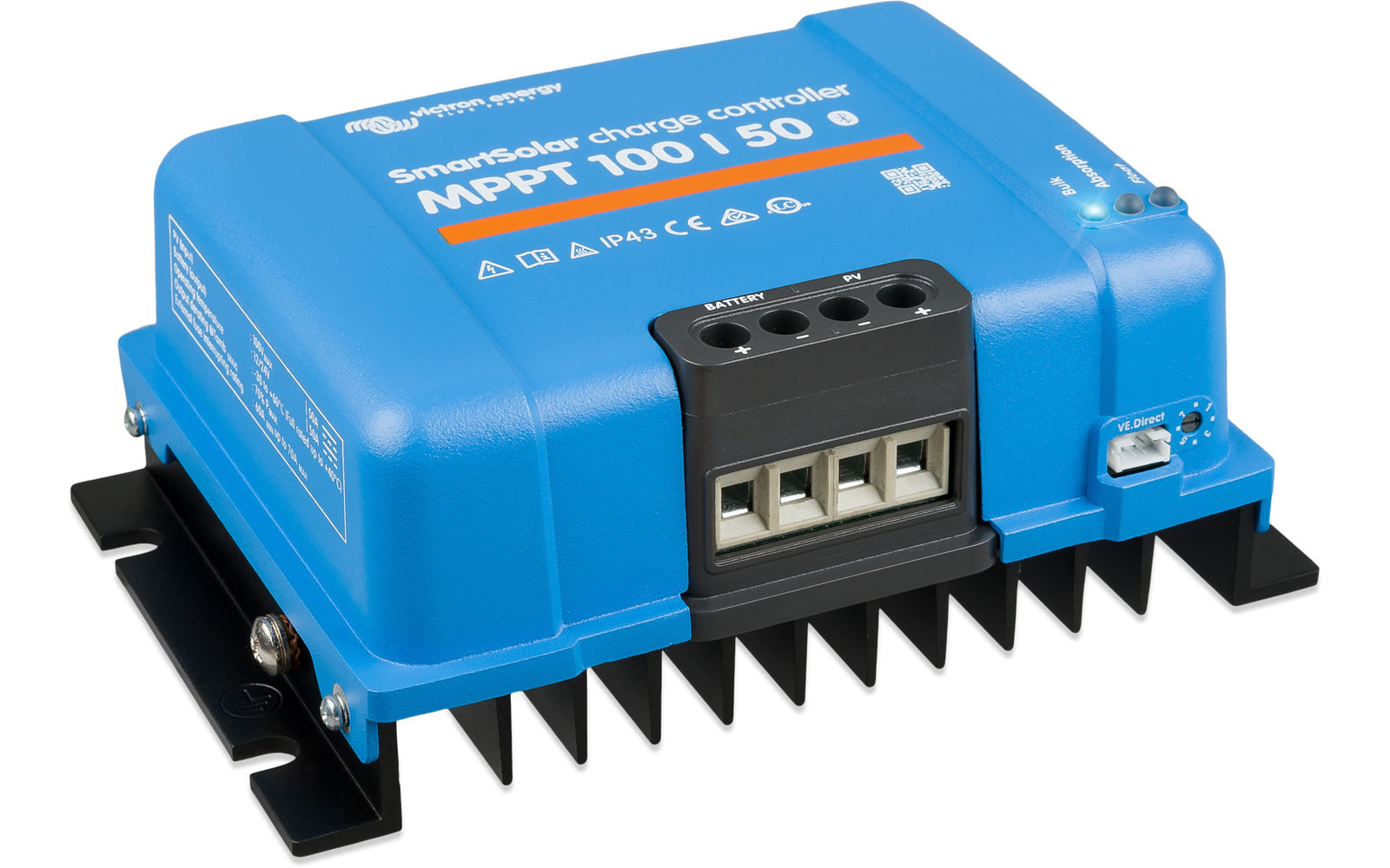 Victron SmartSolar MPPT 100/30 mit Bluetooth-Steuerung Solar-Laderegler 100 V / 30 A