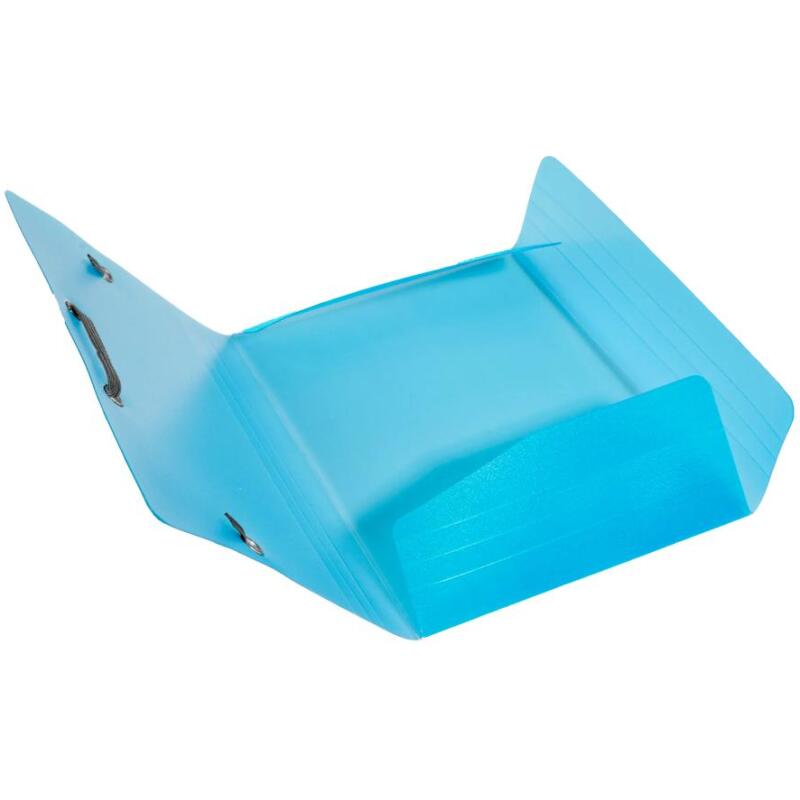 Chemises à élastiques 3 rabats PP Candy Tidy - A6 - Couleurs assorties