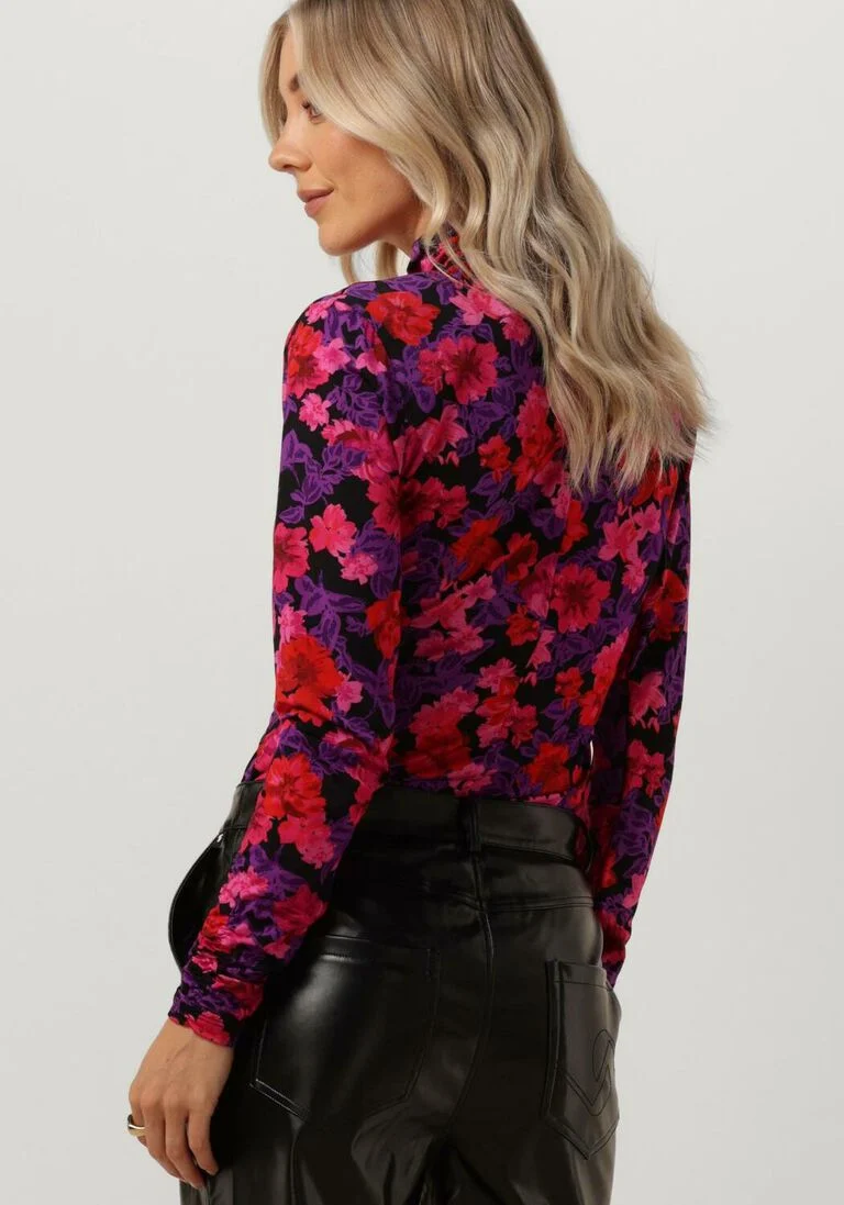 GESTUZ roze gestuz top asha rollneck blouse