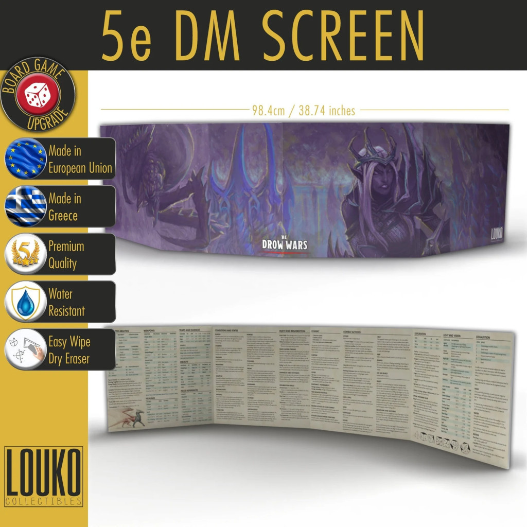 Drow Wars - Écran de Maître du Jeu - 5ème Ed.