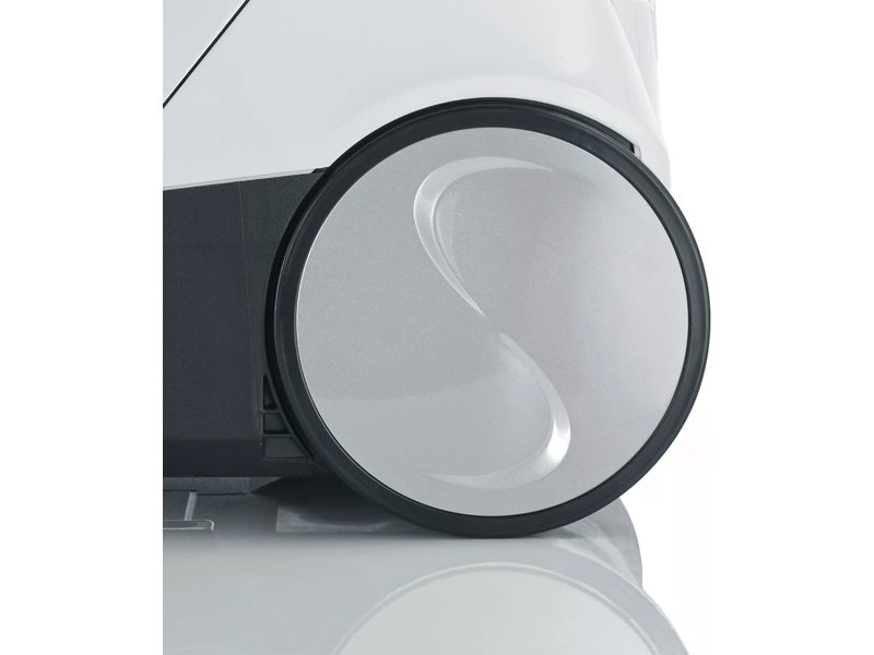 Severin Bodenstaubsauger BC 7035 S'POWER snowlight Grau/Wei Staubsauger mit Beutel