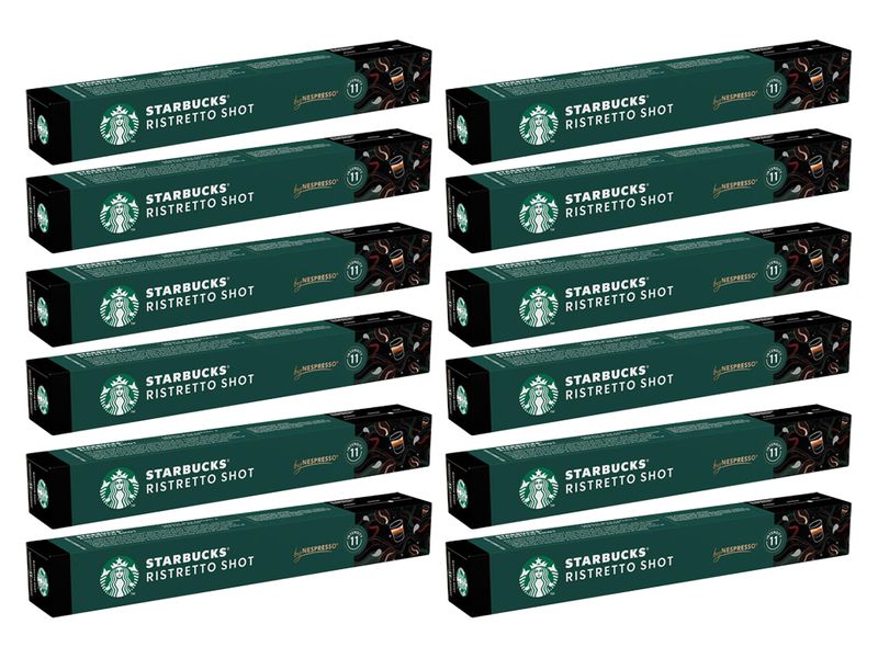 Starbucks Kaffeekapseln Ristretto Shot Nespresso Dark Roast Kaffeekapseln für Nespresso Maschinen