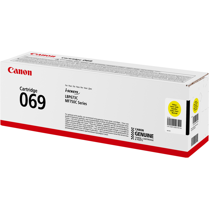 Canon 069 Y Toner, gelb