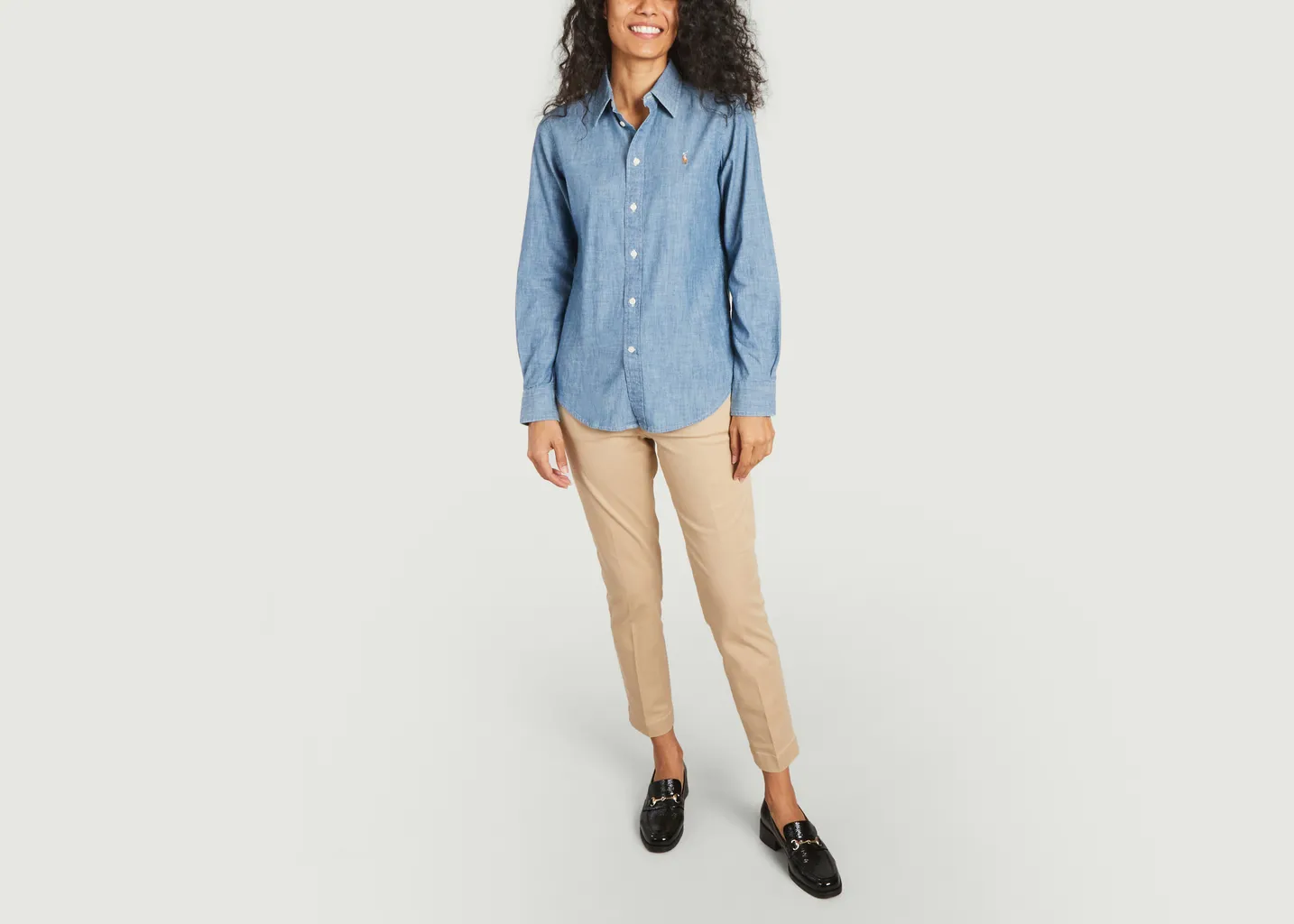Chemise en chambray de coton Polo Ralph Lauren
