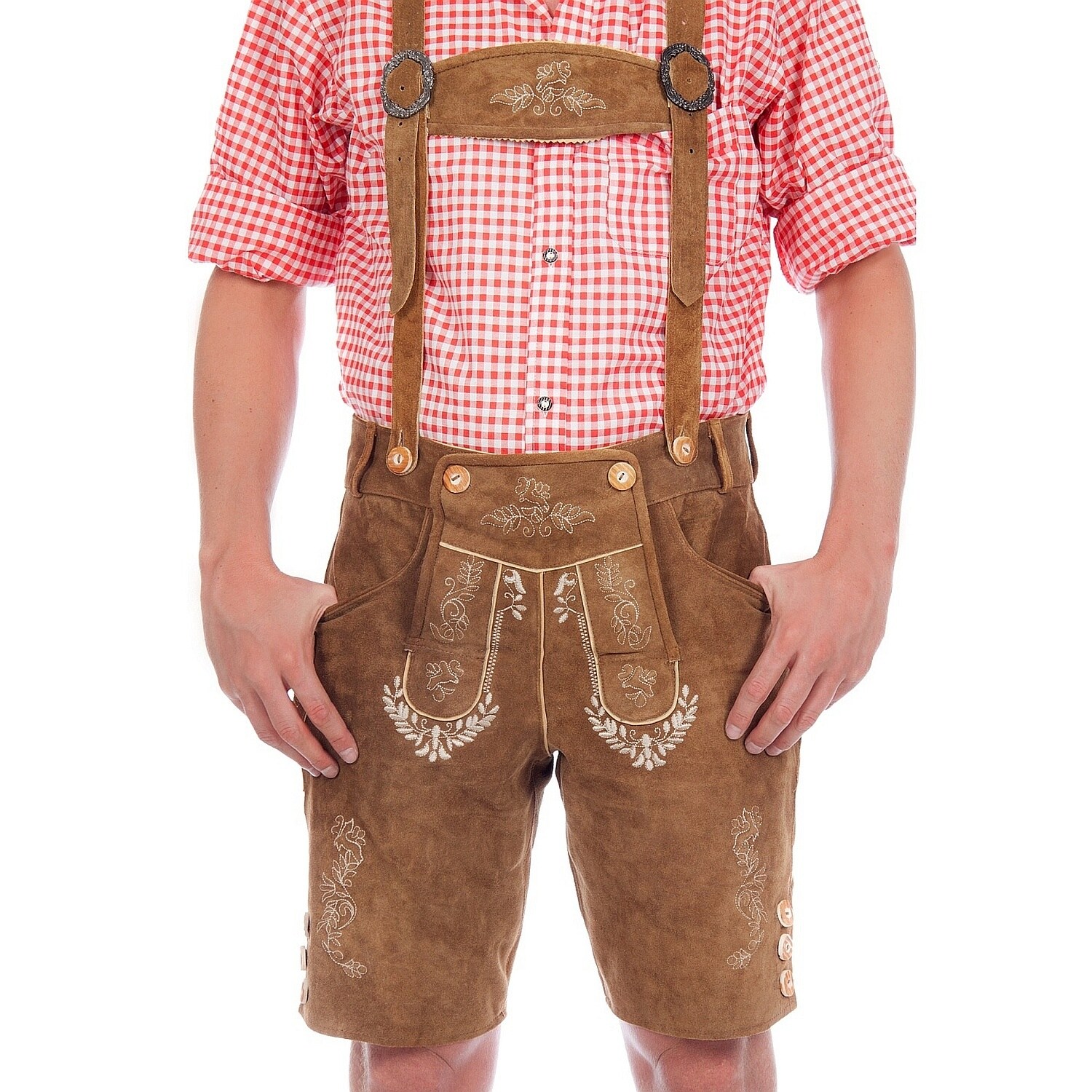 Kurze Trachtenlederhose
