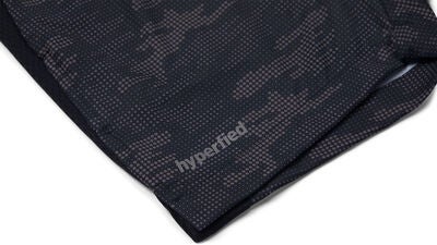 Hyperfied Mesh Shorts, Grey Camo