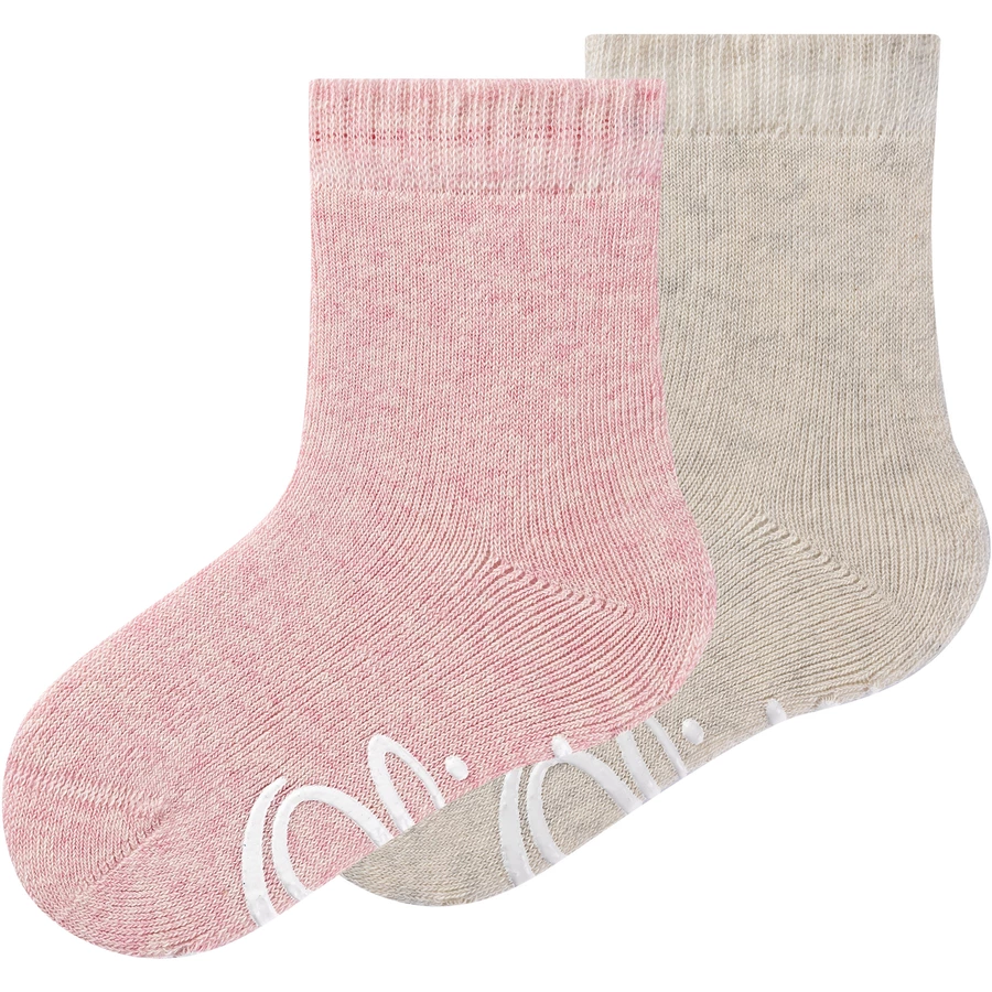 s.Oliver Socken Baby originals organic ABS 2er-Pack rosé