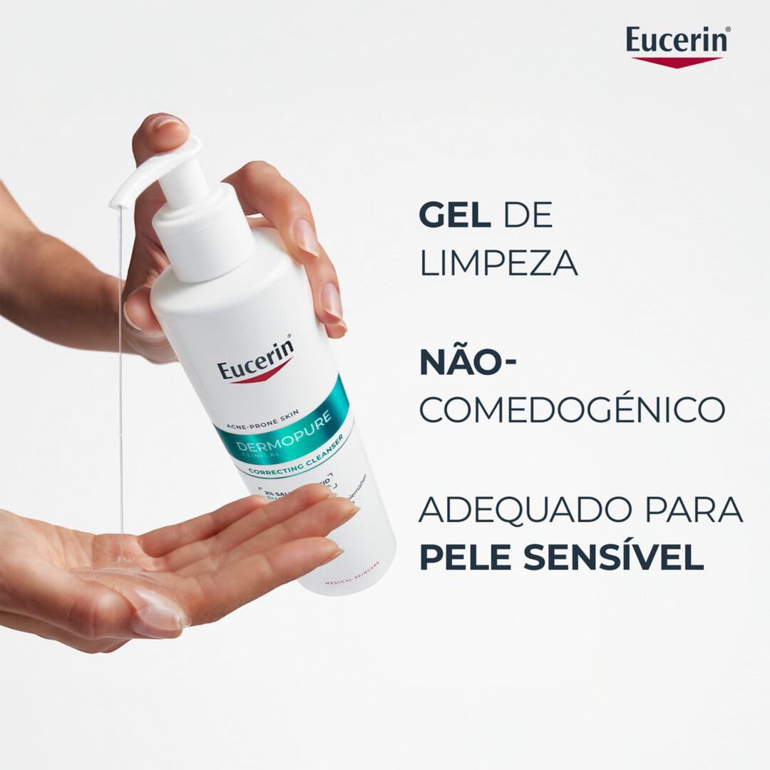 EUCERIN  DermoPure Gel de Limpeza Concentrado - 400ml
