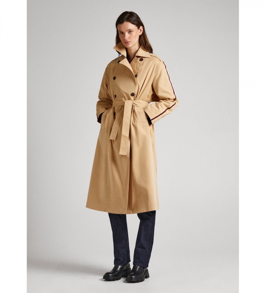 Trench coat Marla bege da Pepe Jeans