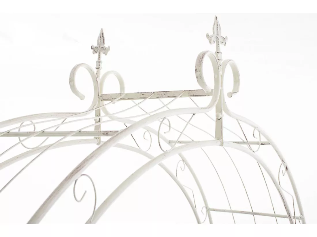 Arche à rosiers - Métal & Métal - Crème antique - Sun