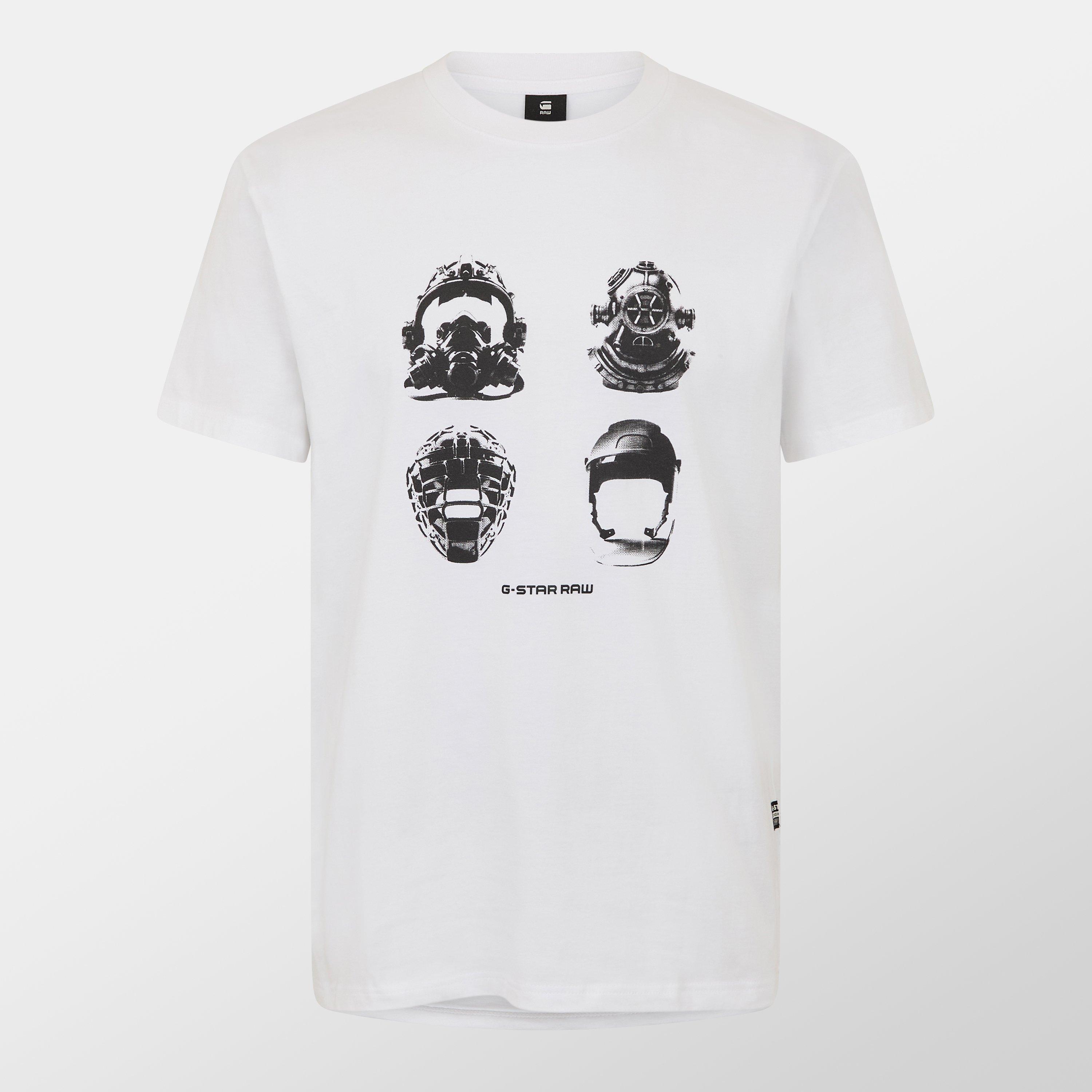 G Star Masks Graphic T Shirt