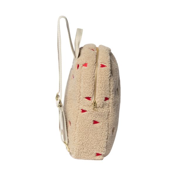 Studio Noos Teddy Hearts Mini Backpack - Brown