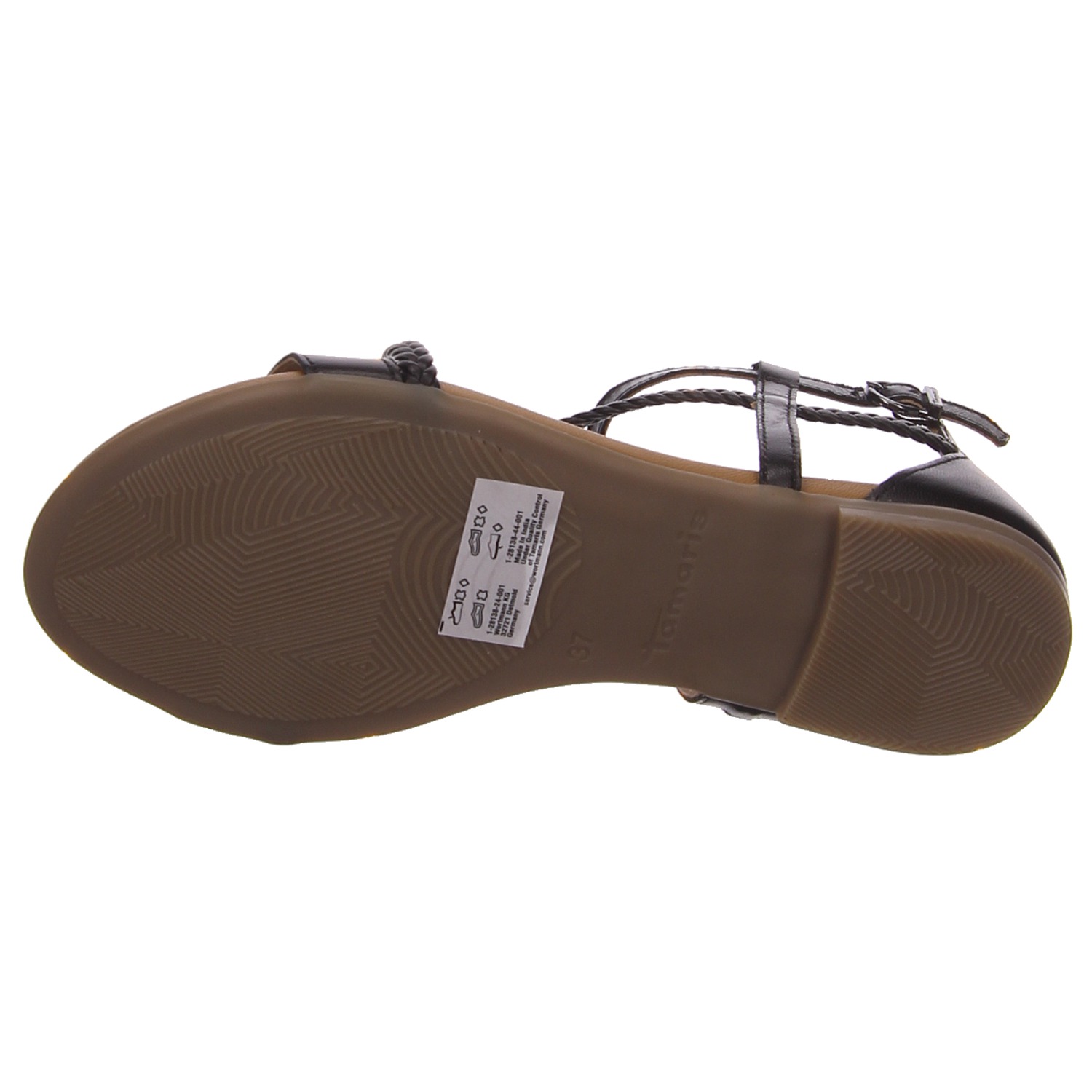 Tamaris Sandalen schwarz schwarz