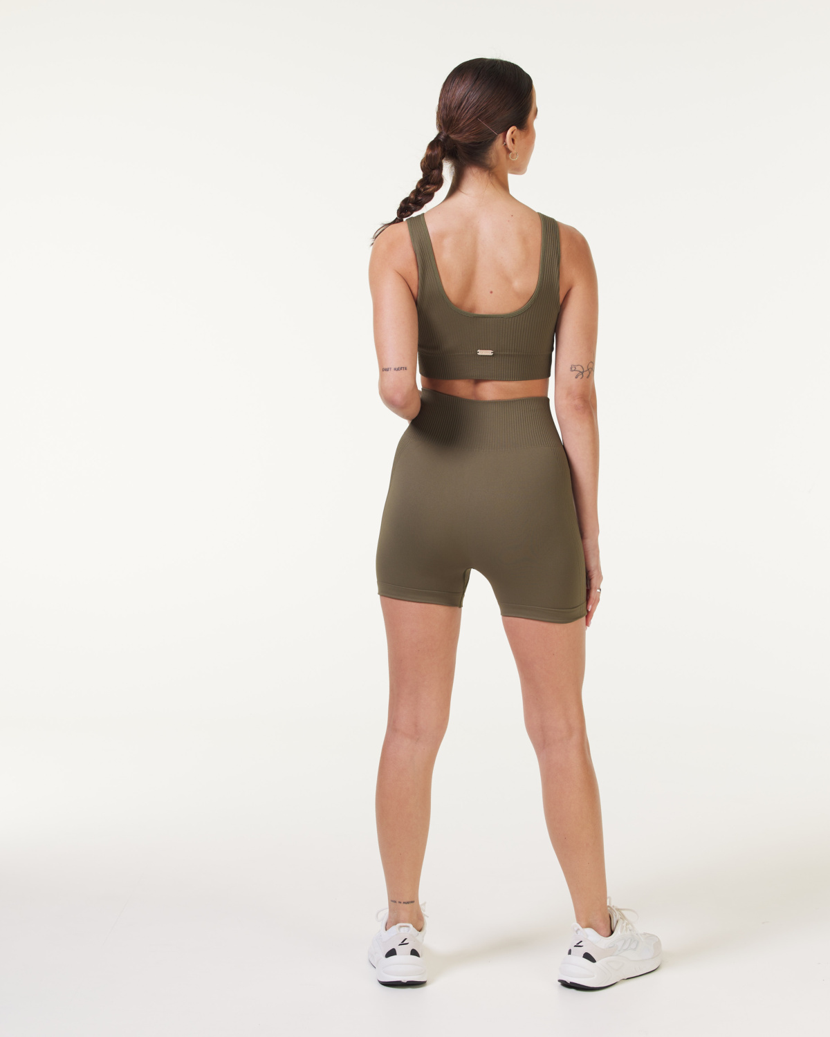 Bumpro Wave Seamless Shorts Green Ivy