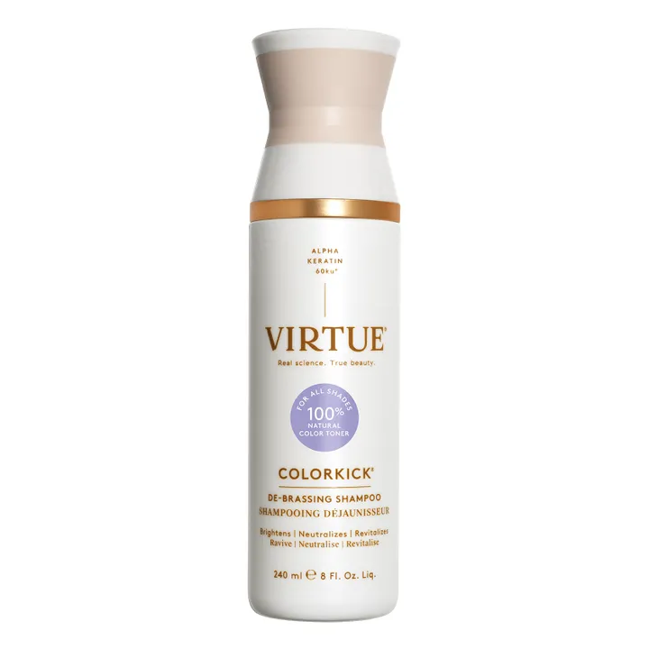 Virtue Shampoing déjaunisseur cheveux colorés et décolorés Colorkick - 240ml