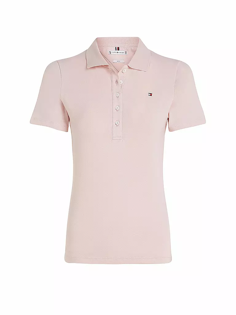 TOMMY HILFIGER Poloshirt Slim Fit rosa
