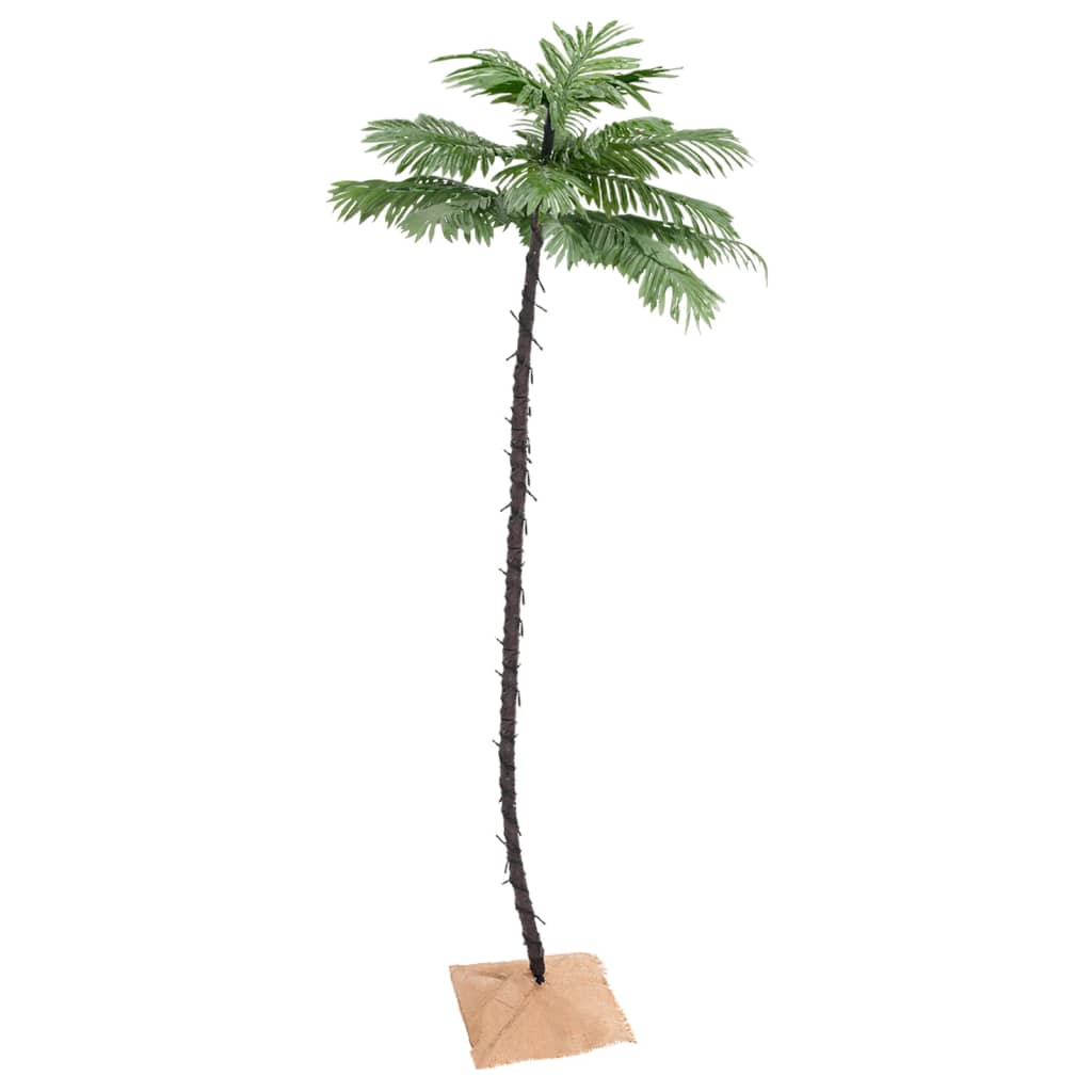 Palmier à led 192 led blanc chaud 300 cm