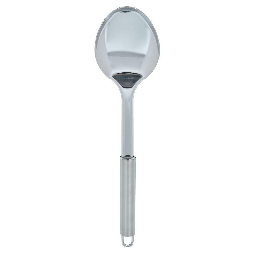 Set de 6 ustensiles de cuisine avec support inox gris Ø16xH40,5cm