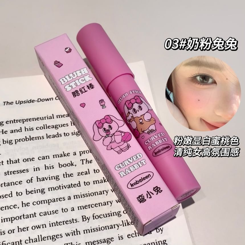 kobeleen - Konijn Blush Cheek Stick - 1-3