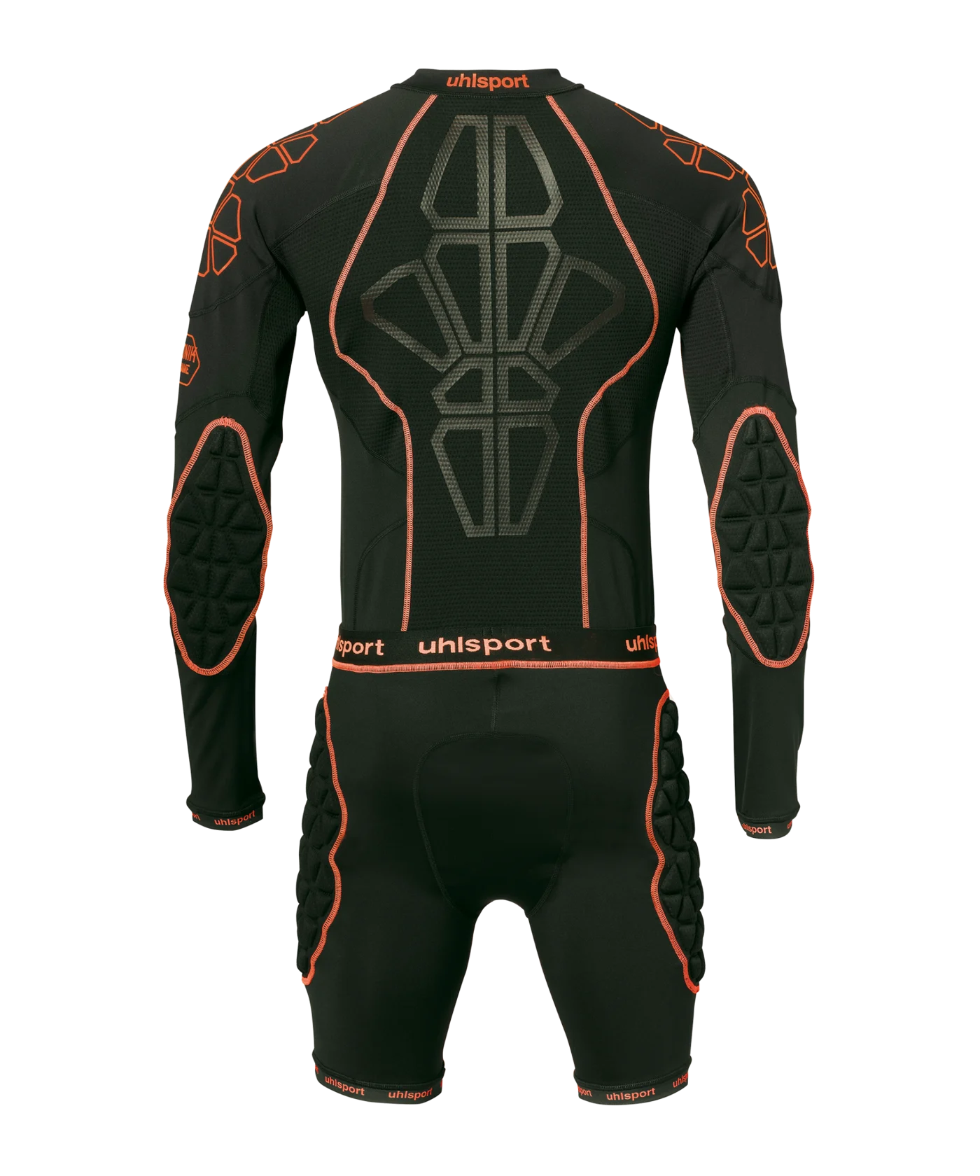 uhlsport Bionikframe Bodysuit Schwarz Orange F03