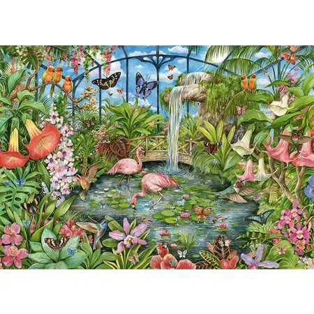 Jumbo Spiele Puzzle - Tropical Conservatory, 1000 Teile