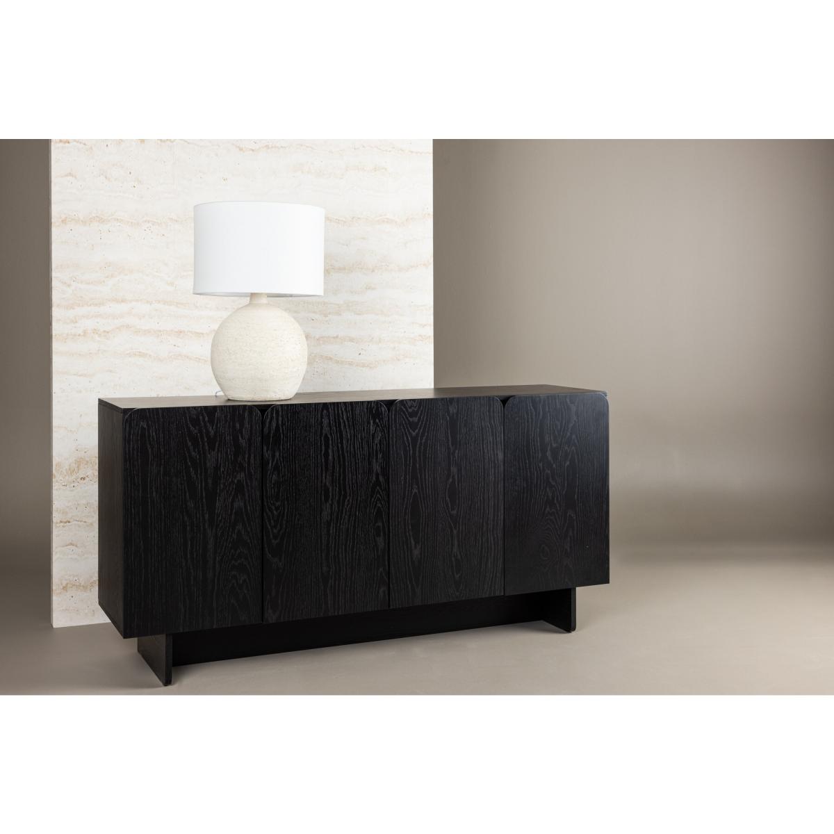 Svea - Tommaso dressoir - 160 cm - zwart