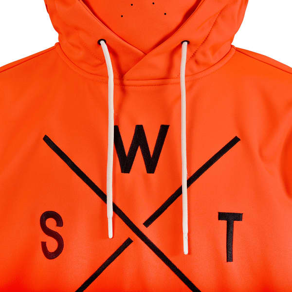 Veste softshell WATTS ORBITAL JR BLACK/FLUO ORANGE