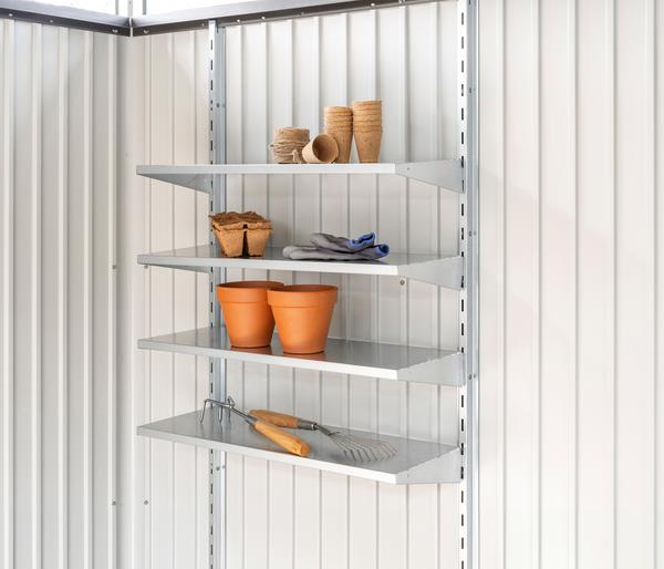 Biohort Regalböden, ca. B72/H7/T24,5 cm, 4er