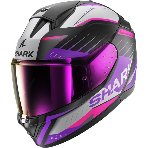 Shark Capacete Ridill 2 Bersek Mat Black / Violet / Violet M