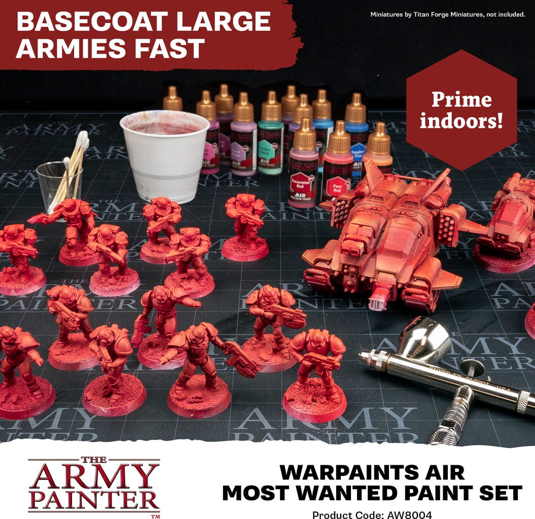 The Army Painter  Warpaints Air Most Wanted Set    Deine Geheimwaffe für perfekte Miniaturen!