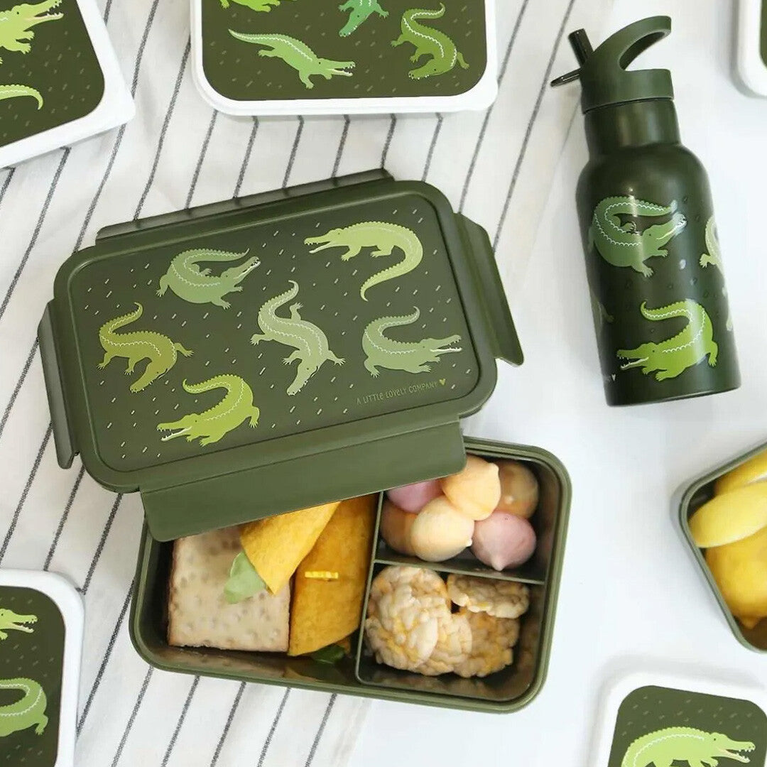 Lovely company bento broodtrommel krokodil