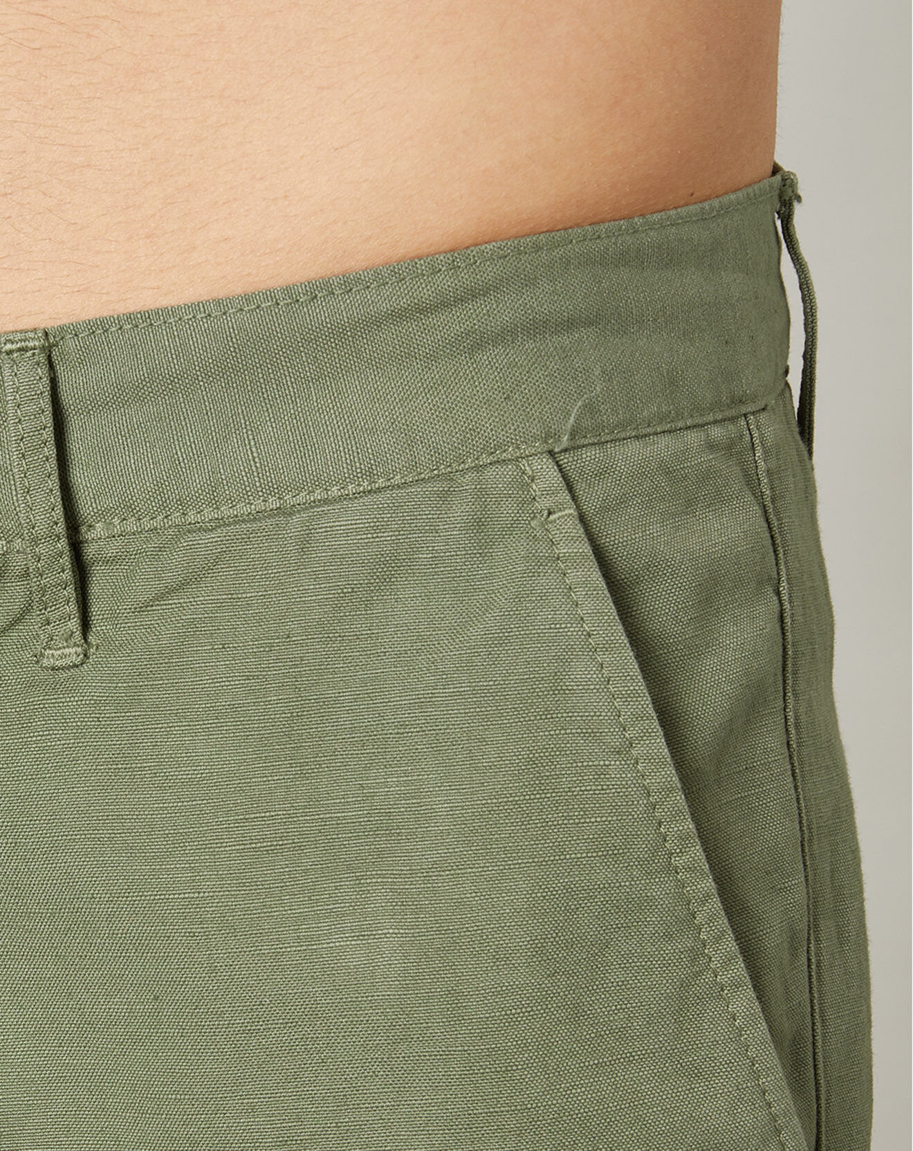 Hartford Pantalon en Coton & Lin Tyron camo