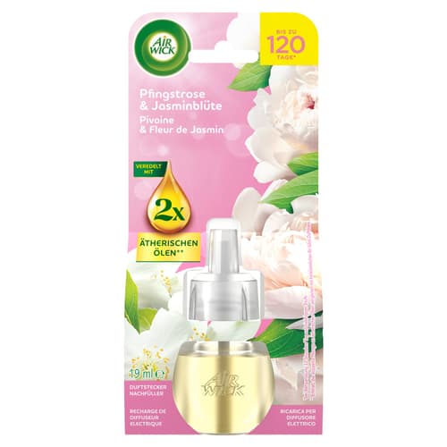 Air Wick Duftstecker Nachfüller Pfingstrose & Jasminblüte