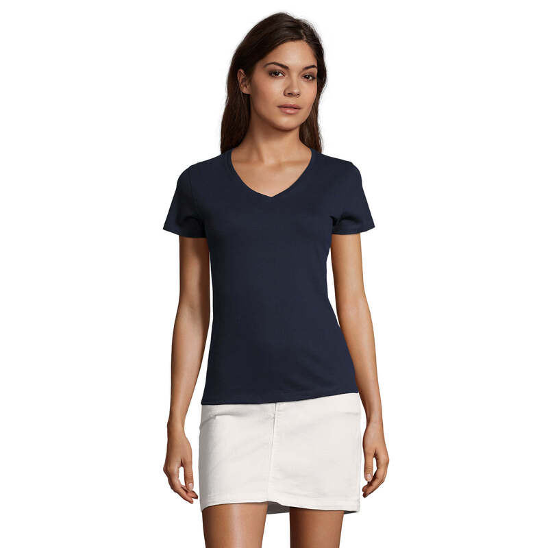 Camiseta Imperial com Decote em V