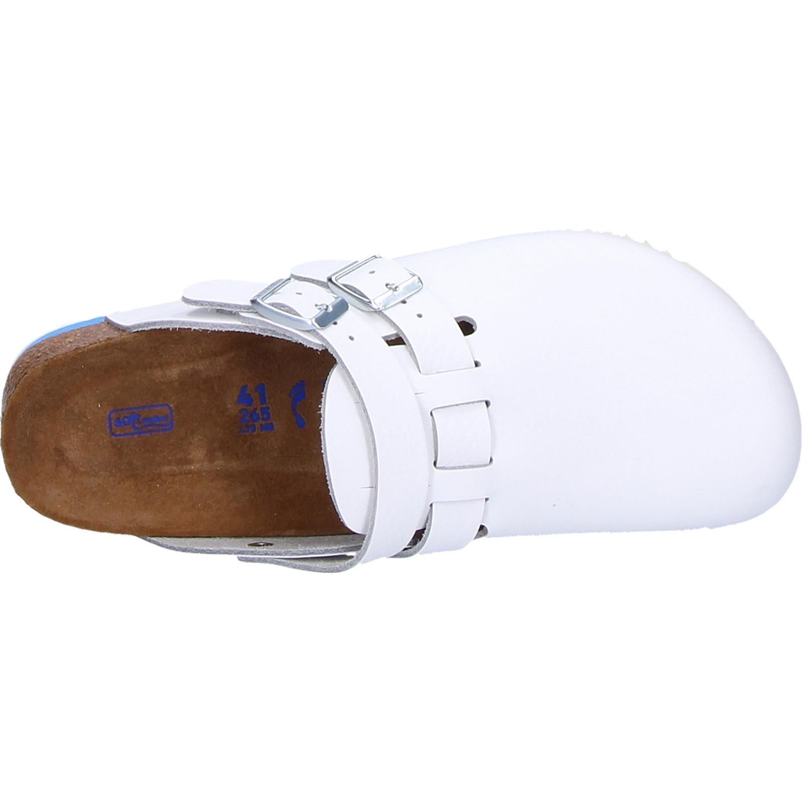 Birkenstock Kay SL Pantolette weiß normale Weite