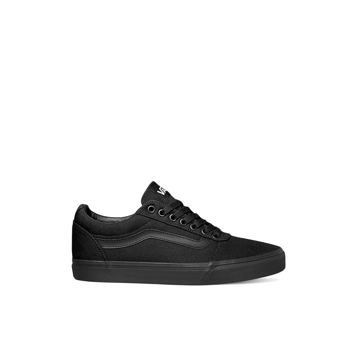 VANS-Ward-m-Baskets de skate - Talon plat - Noir/Noir